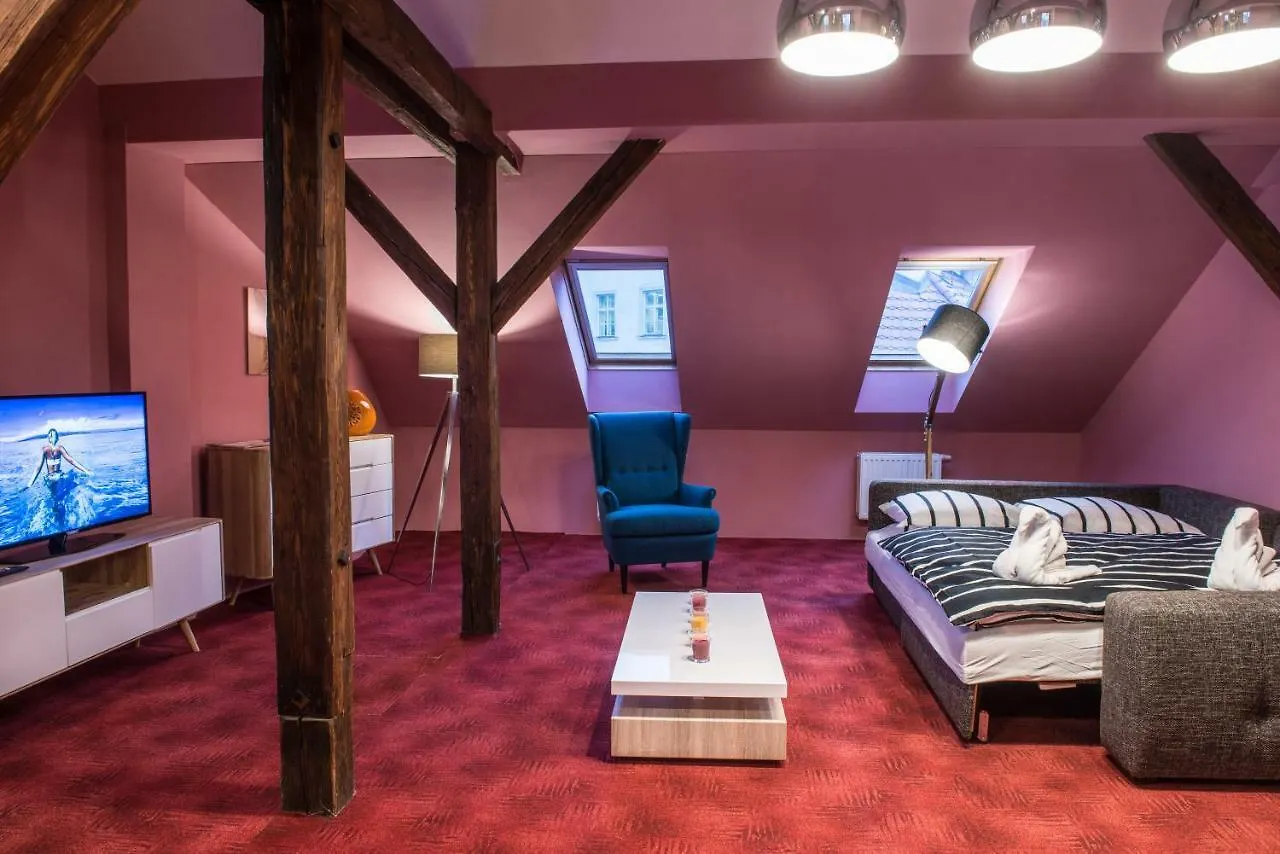 Spacious And Quiet Attic Flat In Centre Prague Czech Republic